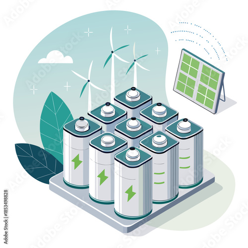 Featuring Energy Battery Storage Dynamic Premium Digital Asset