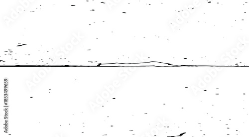 Cracks on the concrete wall. Cracks isolated on white background. Texture for overlay.  Wall Background. For designers to apply texture cracks to objects. Vector eps10