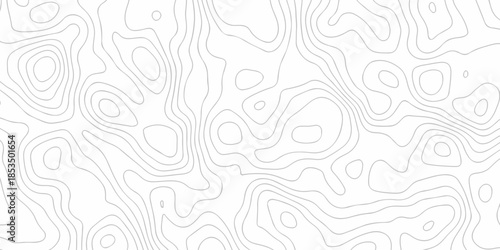 Minimal seamless area vector topo paper lines Topographic contour lines grid map pattern design. Geographic mountain relief. Contour maps. Topo contour paper map design.