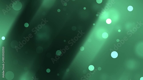 Wallpaper Mural Bokeh of many small green blurred circles Torontodigital.ca