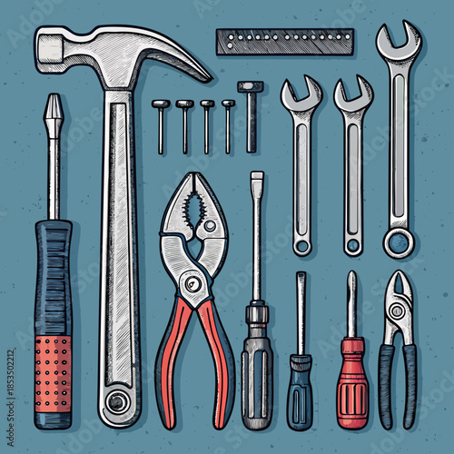 Beautiful Industrial Tools Professional Photo