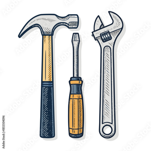 Hand Tools Includ Premium Digital Asset Perfect for Editorial Content