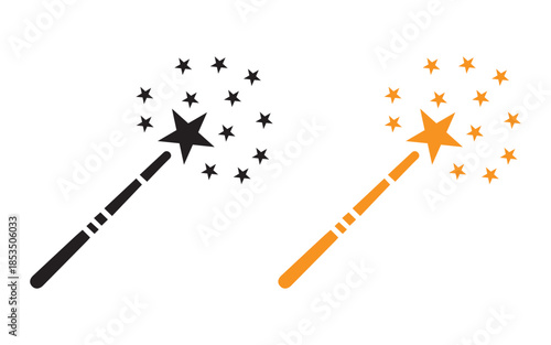 Web“Magic Wand Icon Set with Star, Wizard Tool and Miracle Symbols for Apps and Websites, Vector Illustration”