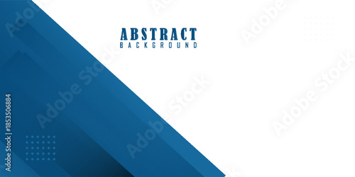 Blue abstract background with white color. Abstract blue background with square shapes. Modern Simple Blue Abstract Background Presentation Design for Corporate Business and Institution. Vector