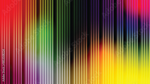 vibrant abstract vertical spectrum with smooth color transitions from warm to cool tones for dynamic visual design, color theory exploration, and modern digital art applications