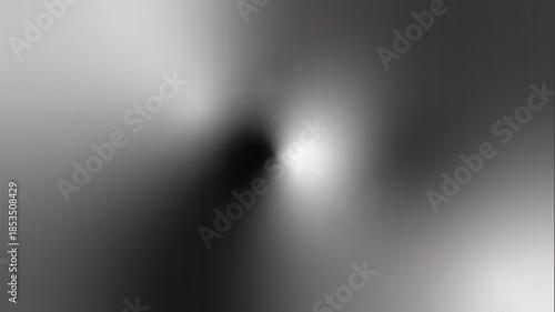  grayscale tunnel gradient with central dark vortex and smooth radial light transitions for abstract background, visual depth simulation, and minimalist design applications in digital art