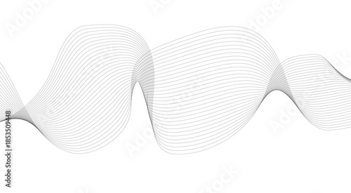  Modern gradient flowing wave lines glowing moving lines. Modern creative wave lines glowing moving sound.
