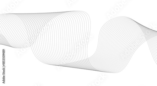  Modern gradient flowing wave lines glowing moving lines. Modern creative wave lines glowing moving sound.
