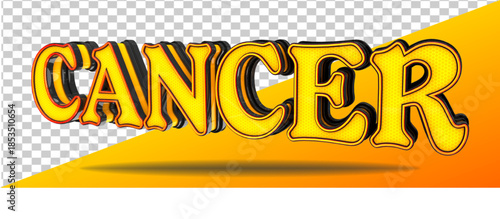 element geometry 3d render isolated cancer