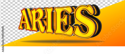 element geometry 3d render isolated aries