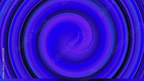 Hypnotic Blue and Purple Swirl Abstract Background Loop.