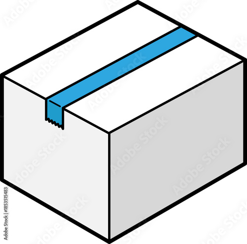 段ボール箱のアイコン