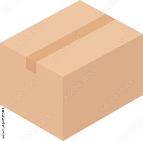 段ボール箱のアイコン