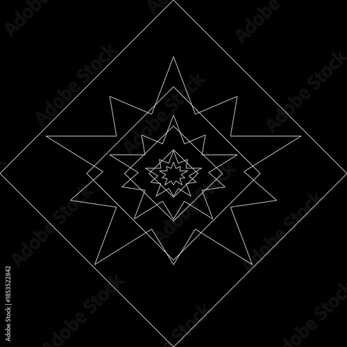 Wallpaper Mural effect, spark, creative, line, style, seamless pattern, shape, pattern, twinkle, galaxy, flat, bright, flash
, burst, light, collection, sky, decoration, simple, sign, set, graphic, star, element,  Torontodigital.ca