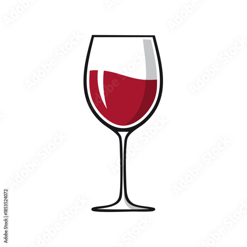 Red Wine in a Glass: Beverage, Drink, Alcoholic, Sommelier, Party, Restaurant, Luxury Lifestyle, Wine Tasting