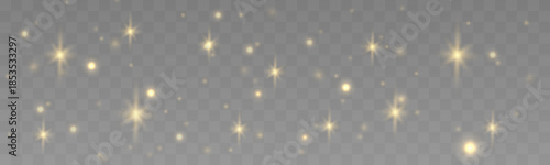 Fine golden dust sparkles float gently, creating an elegant glowing texture. Smooth motion enhances richness and harmony. Perfect for premium abstract vector backgrounds VECTOR