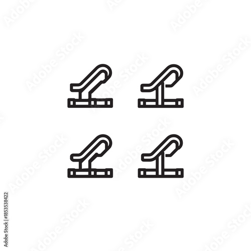 Starting Blocks line art energy powering every stride