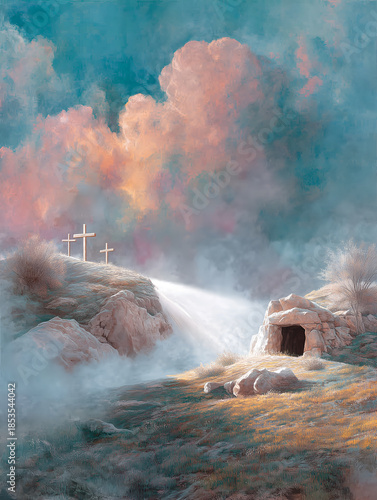 Majestic Dawn of the Resurrection, Light, Hope, and the Empty Tomb