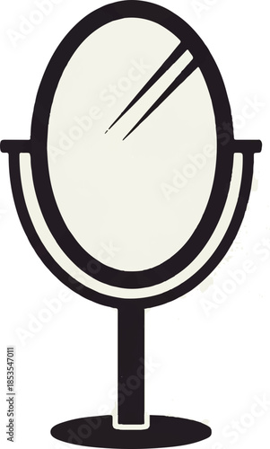 Elegant Tabletop Mirror