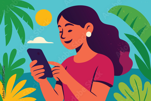 Smart Device for Digital Communication & Mobile Phone with Touchscreen Interface