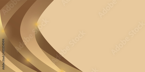 Abstract wavy gold background. Luxurious gold illustrations old vector background with blend of sparkling glitter. modern nice good