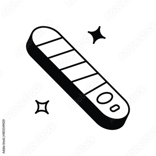 Nail File icon clean and modern vector illustration