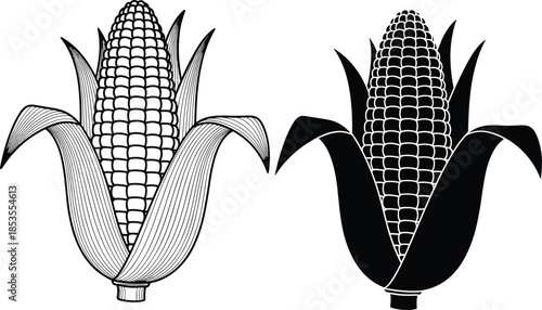 Black silhouette vector illustration of a boy and girl sitting back to back reading books, isolated on white background.