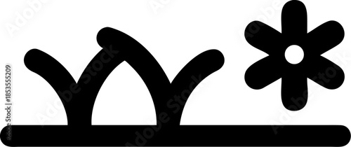 Vibrant Dawn Meadow with Dewy Wildflowers and Serene Deer