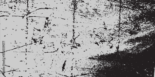 Abstract Black And White Grayscale Texture With Lines, Cracks, And Rough Pattern,art