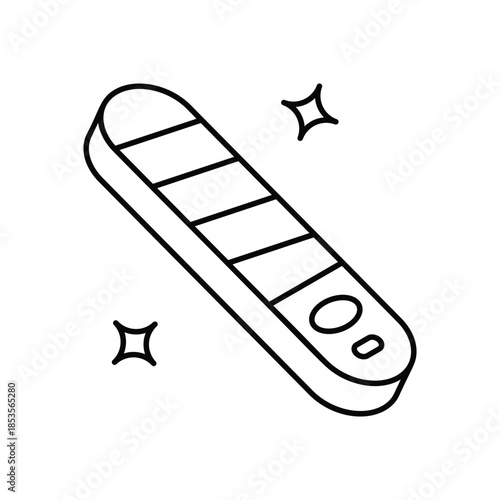 Nail File icon clean and modern vector illustration