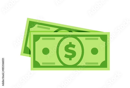 Money illustration isolated on white background. Editable vector design. ideal for finance, business, banking, and economic concepts.