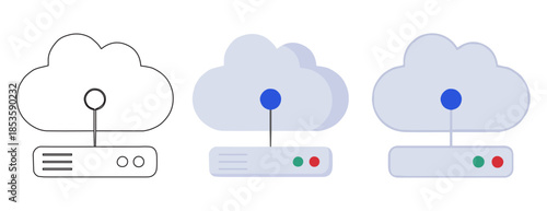 sparkle star and north star icons set flat vector magic design