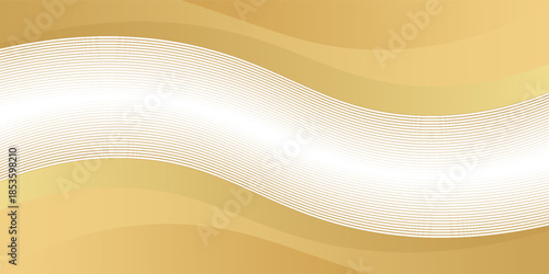 gold wave curve, golden wave corner shape for element, stripes ribbon golden graphic, striped gold,eps.10