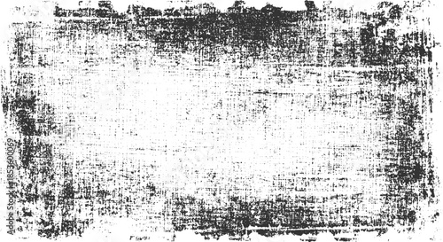 Black and white textured grunge background with distressed overlay and rough edges