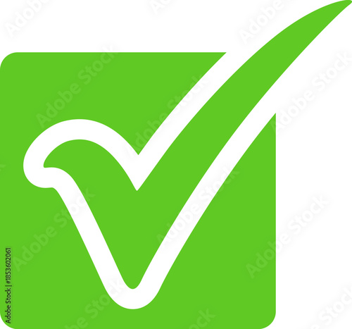 Green success checkmark icon