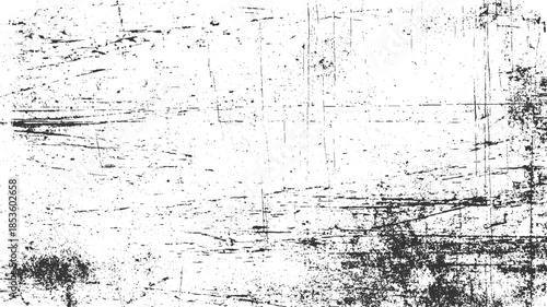 Black and white textured background with scratches and speckles grunge