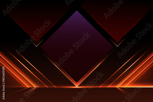 Gradient neon light effect Background vector collection