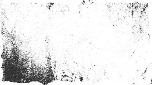 Black speckle texture on white background grunge overlay