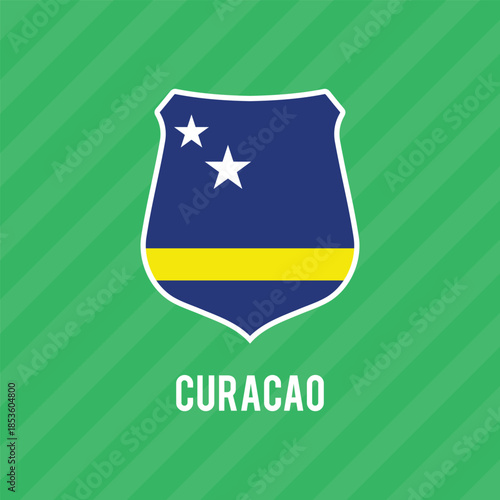 curacao vector flag. Accurate dimensions and official colors. This file is suitable for digital editing and printing of any size.