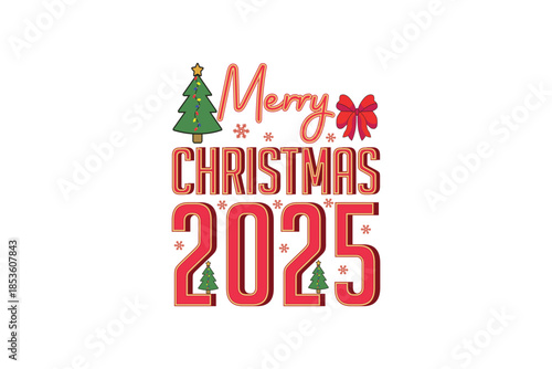 merry christmas day,merry christmas 2025 vector,chrismas vector design.