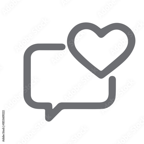 Social Media Interaction Icon