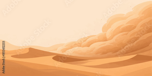 Whispers of the Shifting Sands: The wind carves ephemeral masterpieces across a vast expanse of sun-kissed dunes, creating an atmosphere of mystery and timeless beauty.