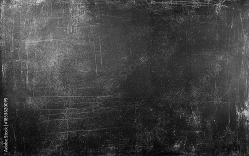 Empty blank plain black colored grunge textured rustic smudged stained scratched cracked mottled wall vector vintage horizontal background