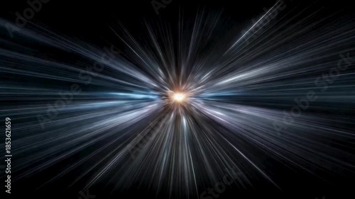 Energetic Light Burst with Radiant Flares and Stellar Effects