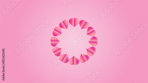 pink abstract background, Valentine's Day abstract background
