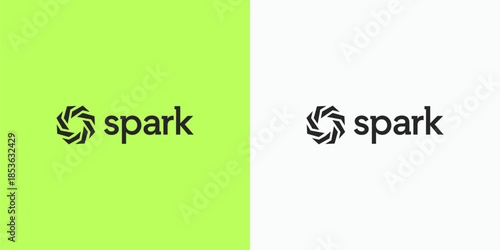 spark logo design unique