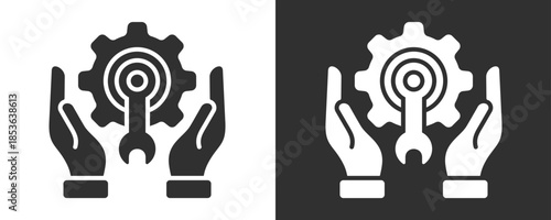 Skills Icon Set Vector Collection Isolated In Black And White