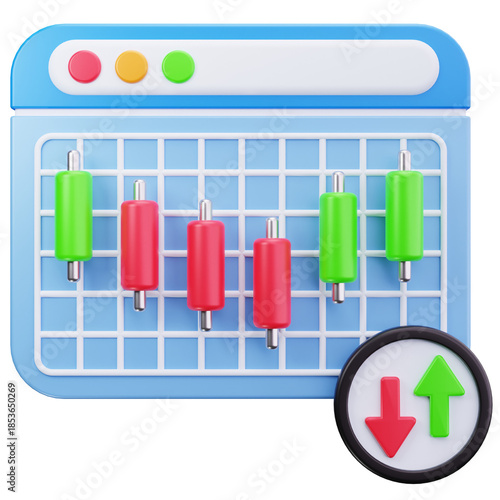 Stock Market Analysis Chart