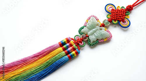 Colorful Korean Traditional Norigae Tassel