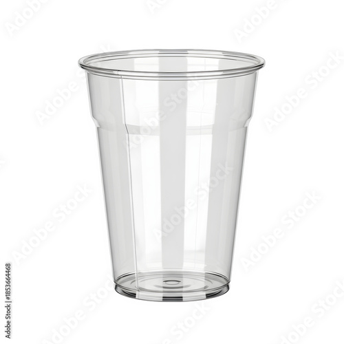 Wallpaper Mural Empty plastic cup isolated on transparent background Torontodigital.ca